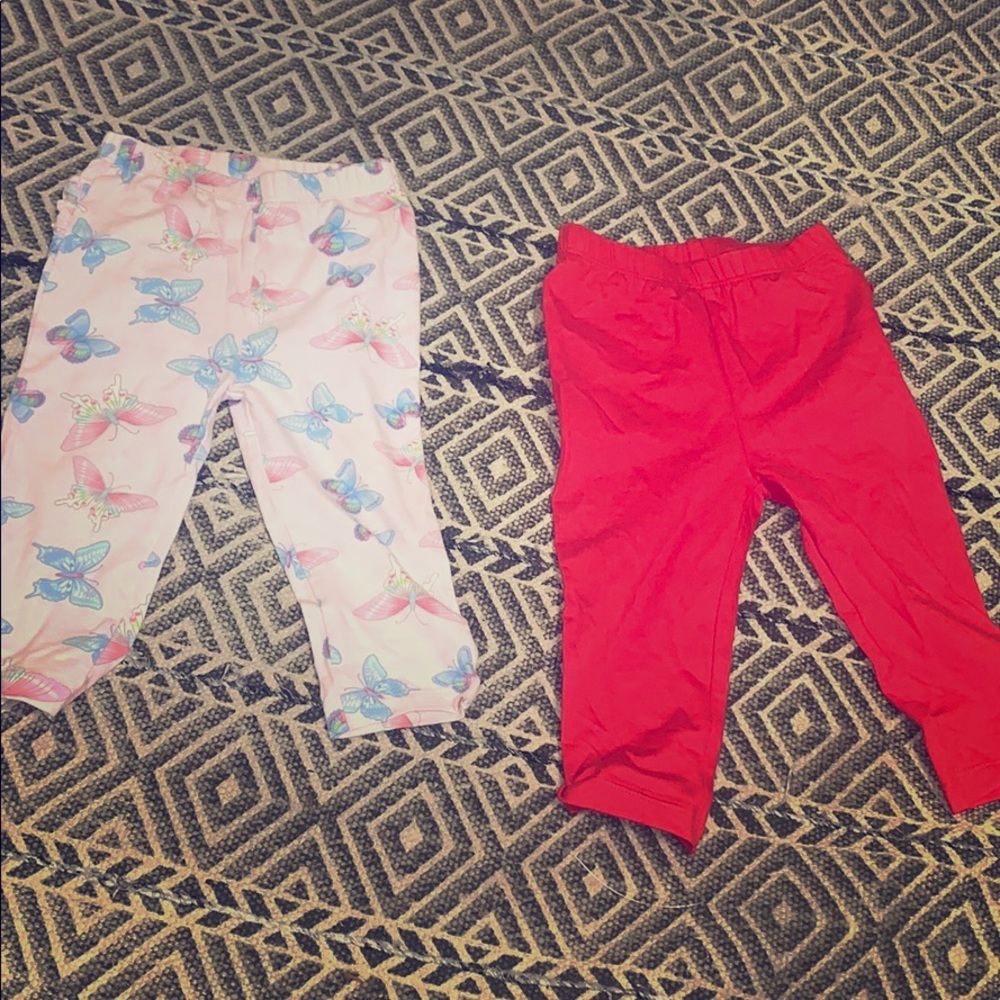 2 pairs 6-9 month old pants